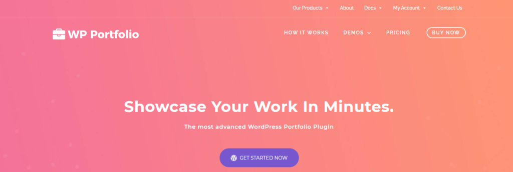 wp potafolio plugin