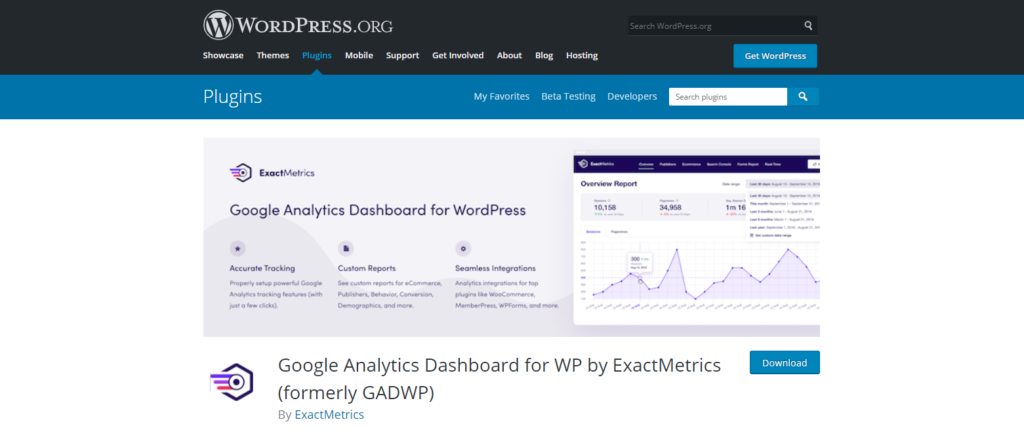 Google Analytics Dashboard for WP