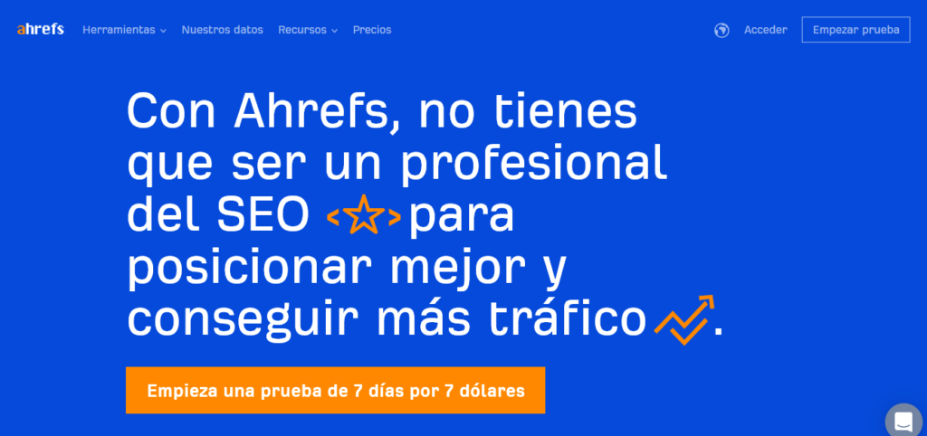 herramienta seo ahrefs