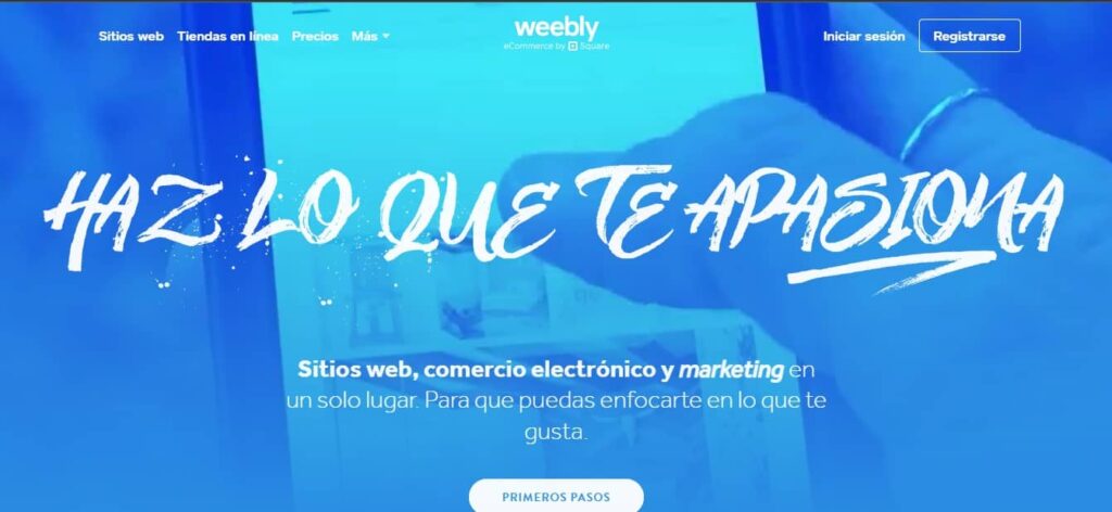 pagina web weebly