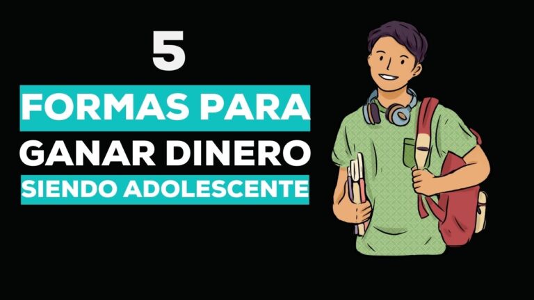 ganar dinero siendo adolescente