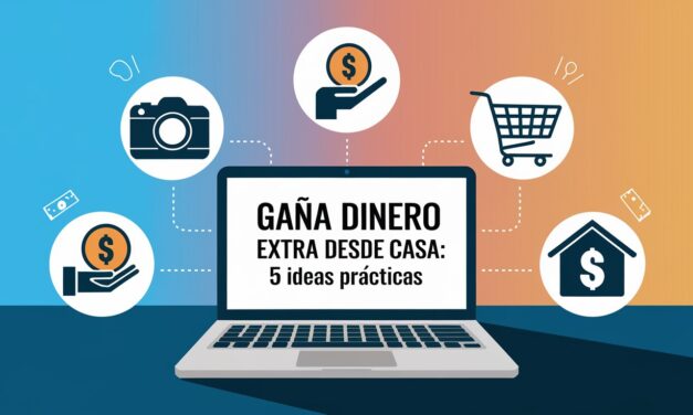 Gana Dinero Extra Desde Casa: 5 Ideas Prácticas