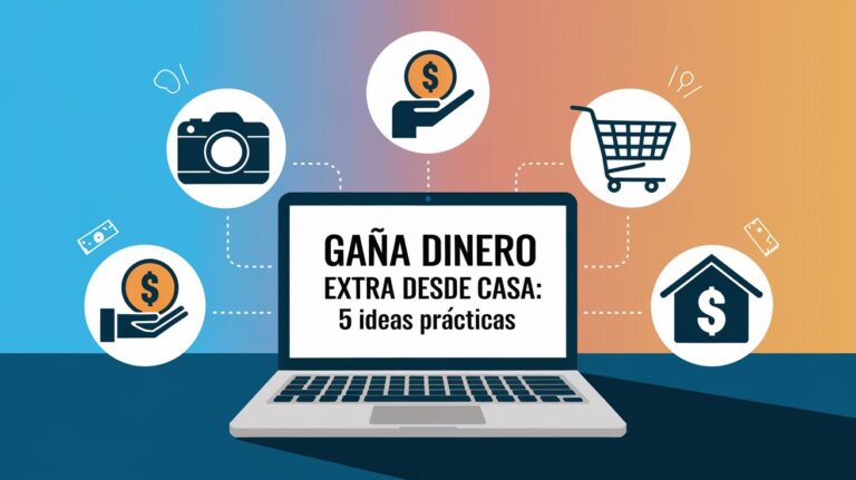 Gana Dinero Extra Desde Casa: 5 Ideas Prácticas