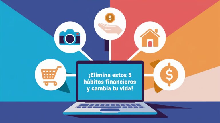 ¡Elimina estos 5 hábitos financieros y cambia tu vida!