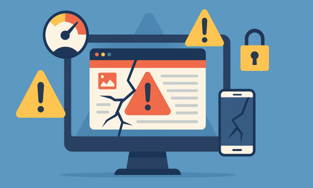 7 errores fatales que están matando tu sitio web ahora mismo 🚨