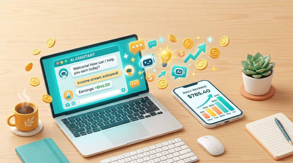 15 formas reales de ganar dinero con ChatGPT, Claude y Gemini desde tu casa
